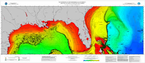 Color Bathymetric Image