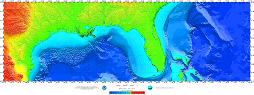 Color Shaded Relief Image