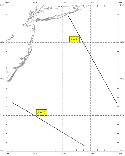 Seismic Reflection Map of ecst9-10