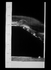 Aurora viewed from space, sample image